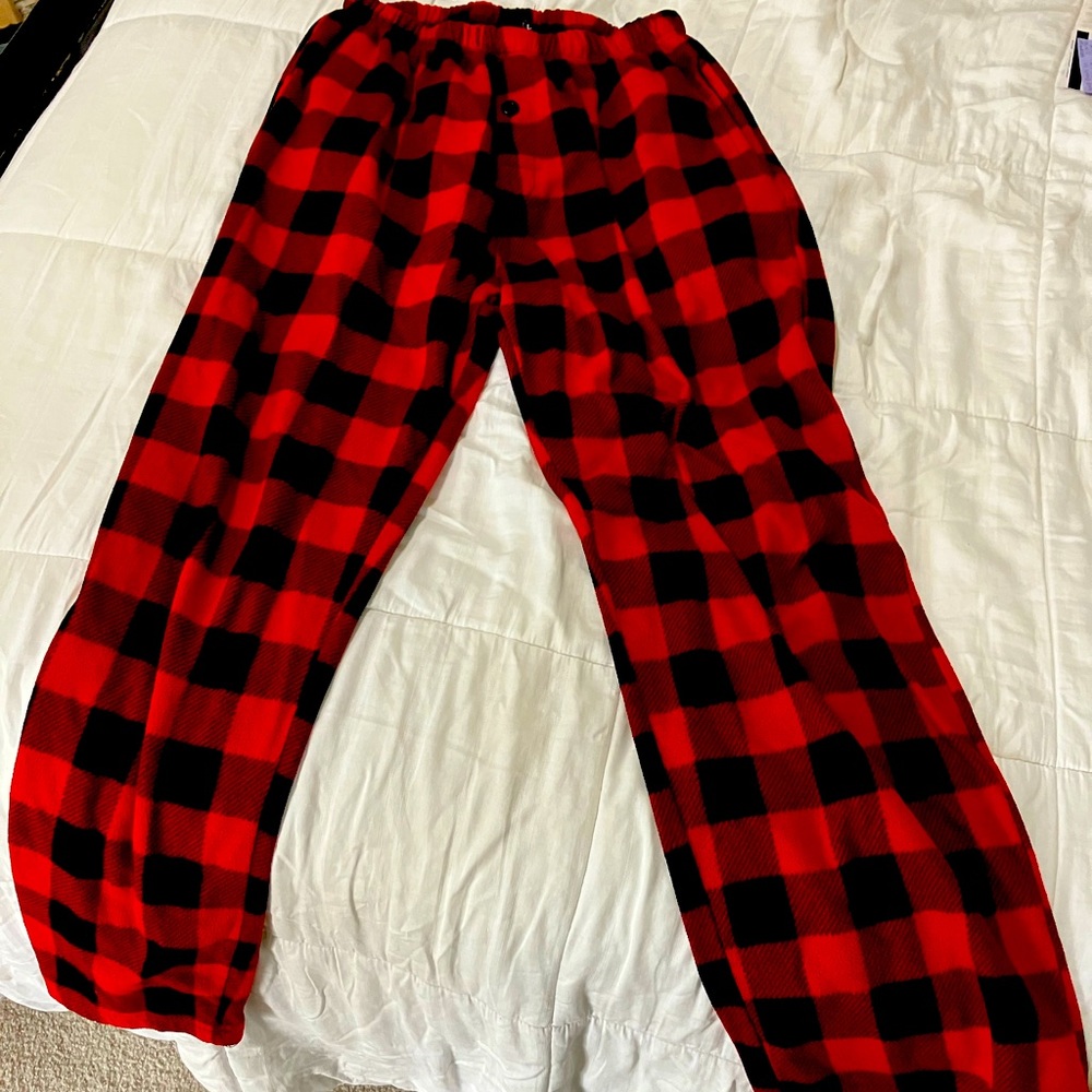 Men’s large flannel pajama pants